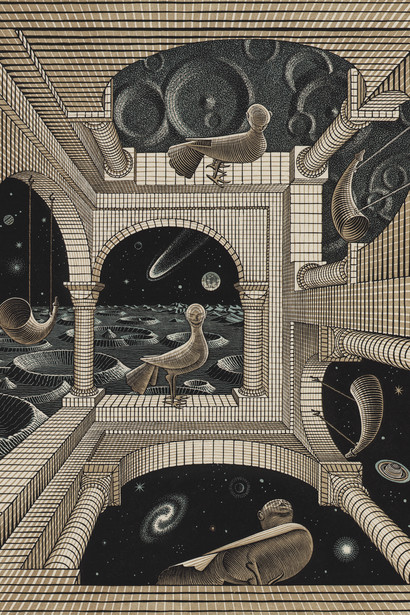 illustrazione di Escher